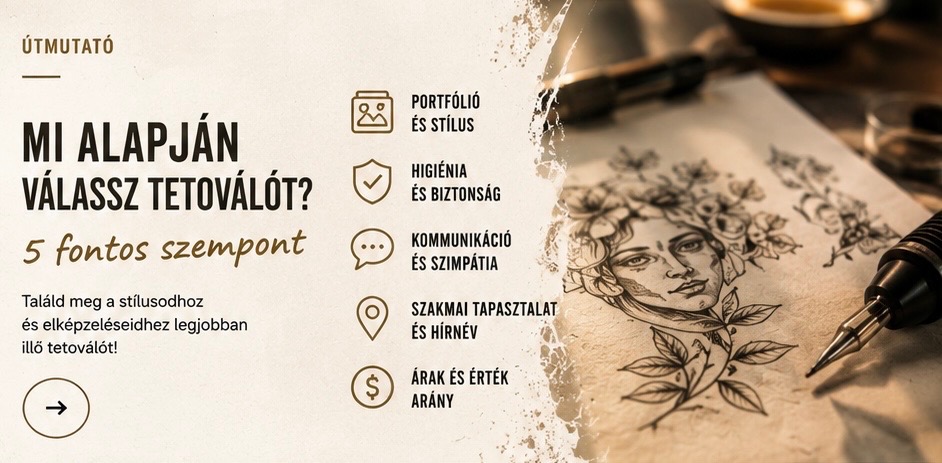 Hogyan válaszd ki a számodra megfelelő tetoválást?